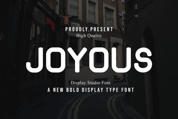 Joyous Font