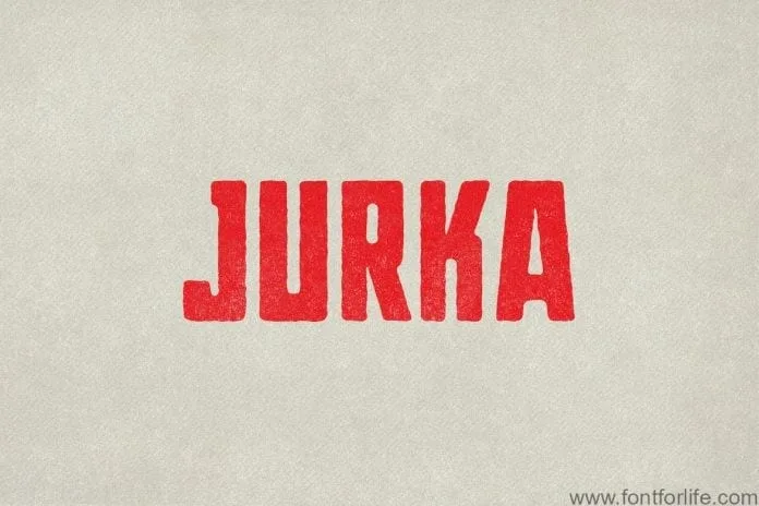 Jurka Typeface Font
