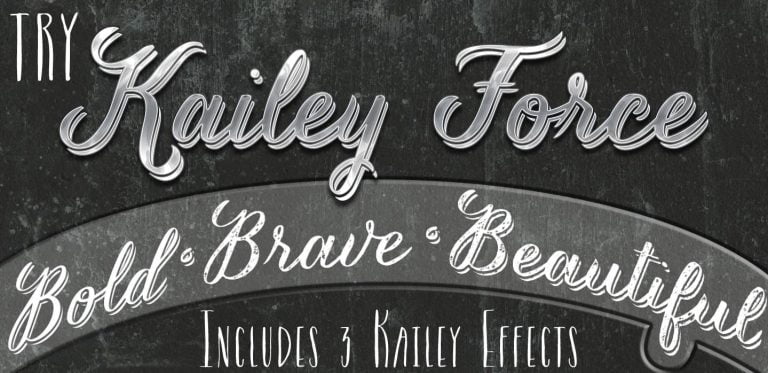 Kailey Force Font Free Download