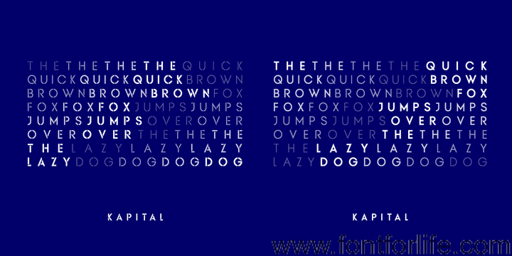 Kapital Font