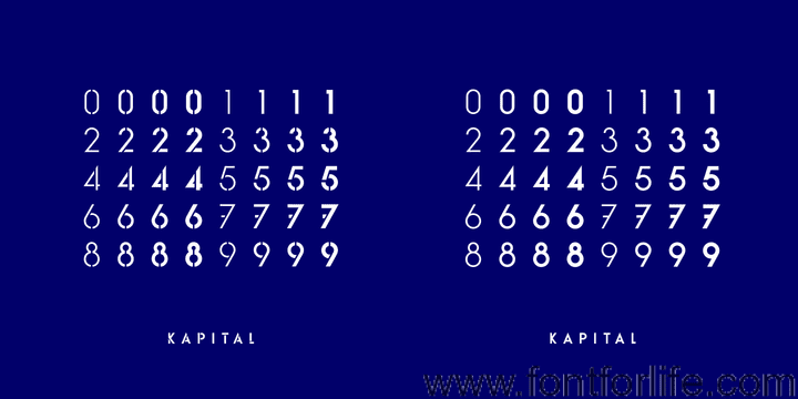Kapital Font