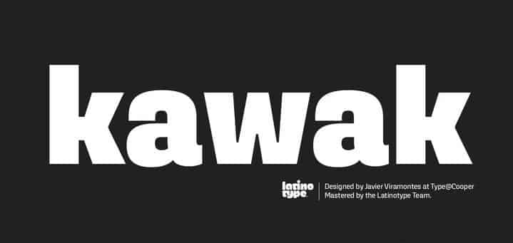 Kawak Font Family