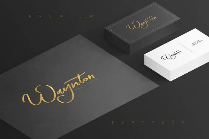 Kensington Script Font