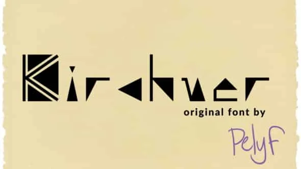 Kirchner Font