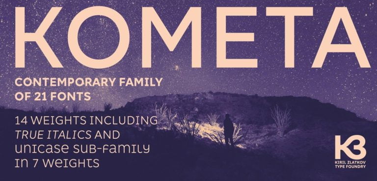 Kometa Font