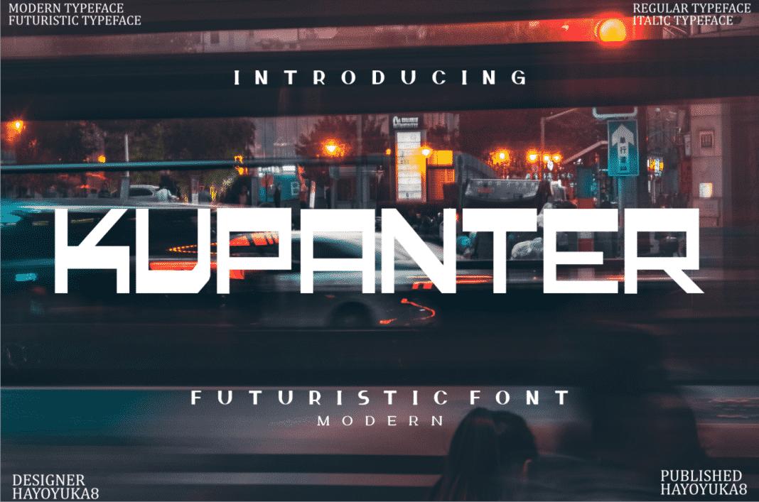 Kupanter Display Font