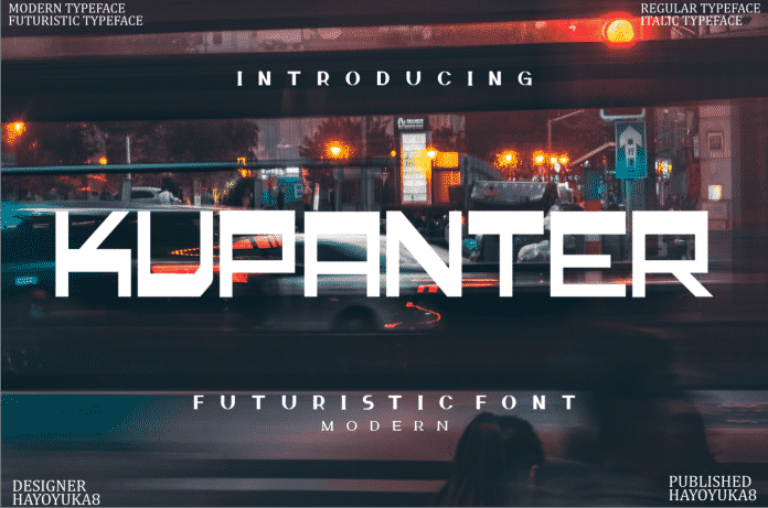 Kupanter Display Font
