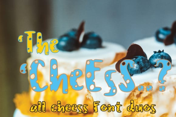 The Cheess Font