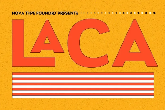 Laca Sans Serif Font