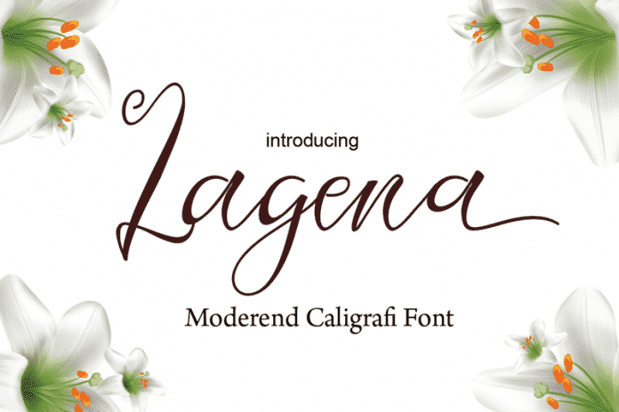 Lagena Script Font