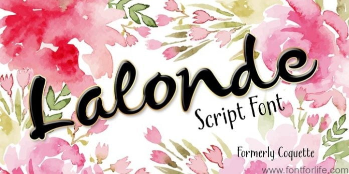 Lalonde Script Font