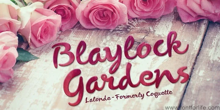 Lalonde Script Font