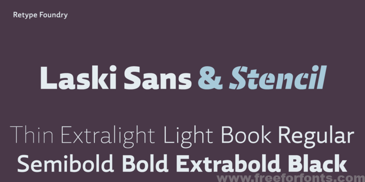 Laski Sans Font
