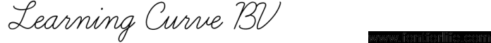 Learning Curve BV Font