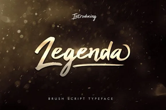 Legenda Brush Script Font