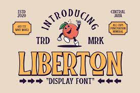 liberton-display-font