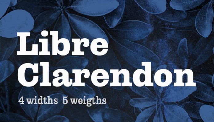 Libre Clarendon family Font