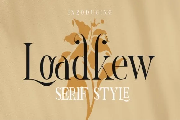 Loadkew Font