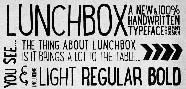 LunchBox Font Free Download