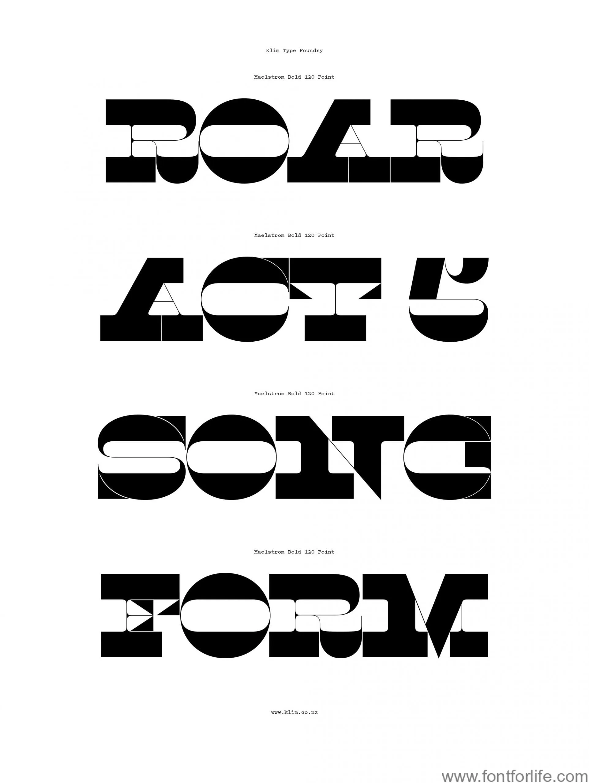 Maelstrom Font Family