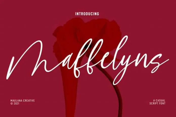 Maffelyns Font