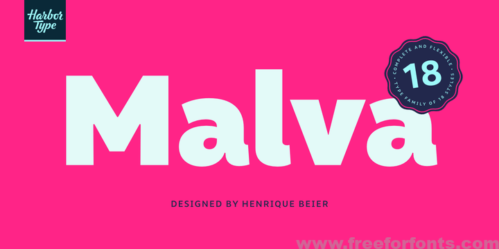 Malva Font