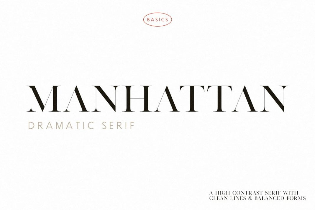Manhattan Font