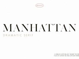 Manhattan Font