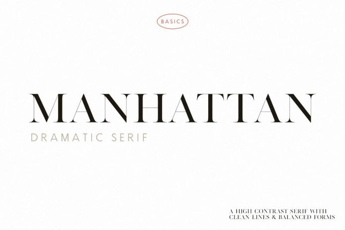 Manhattan Font