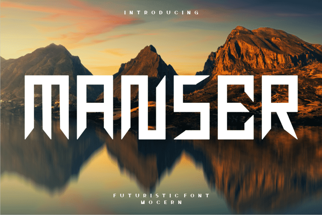 Manser Display Font
