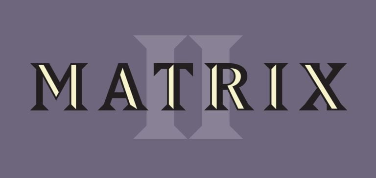 Matrix II Font Free Download