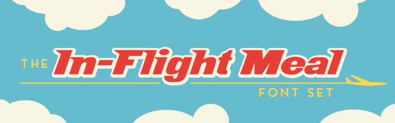 In-Flight Meal Font Free Download