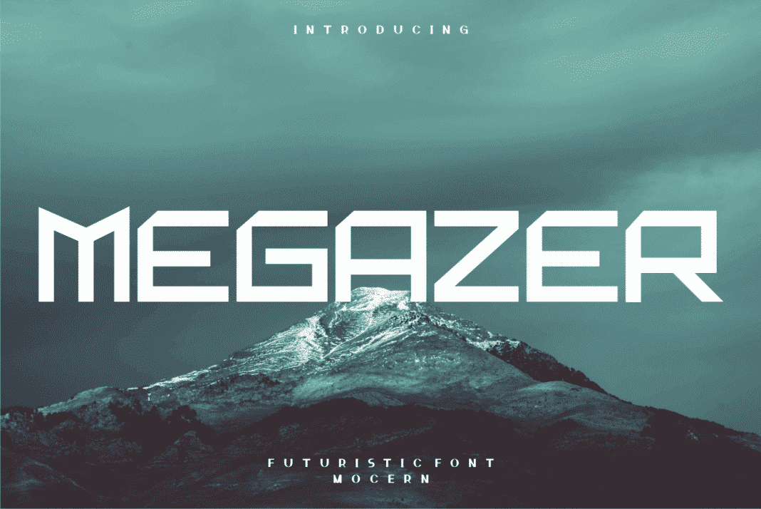 Megazer Display Font