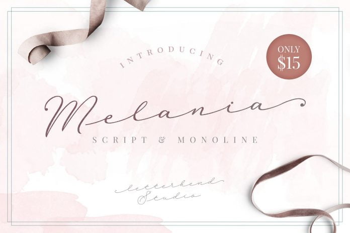 Melania Script Font