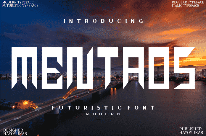 Mentaos Display Font