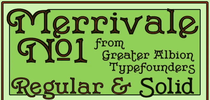 Merrivale Font