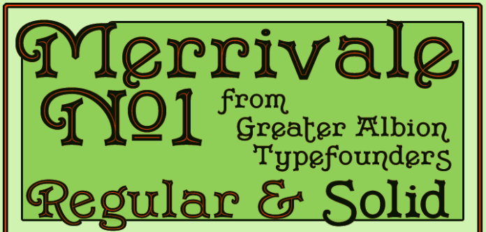 Merrivale Font