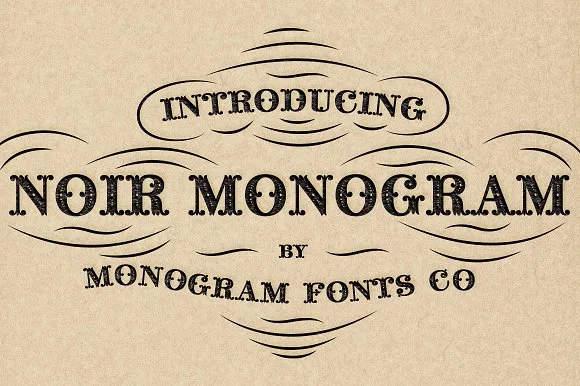 MFC Noir Monogram