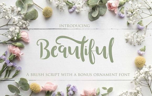 Beautiful Font