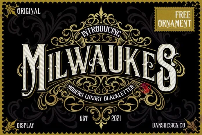 MILWAUKES Font