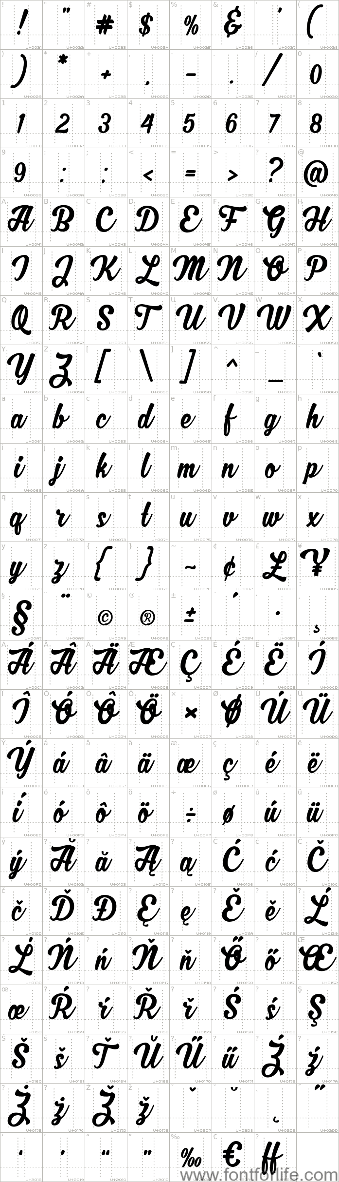 MJ Zhafira Font
