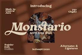 monstario Font