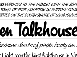 Montauk Font