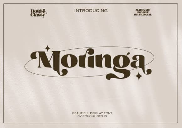 Moringa Font