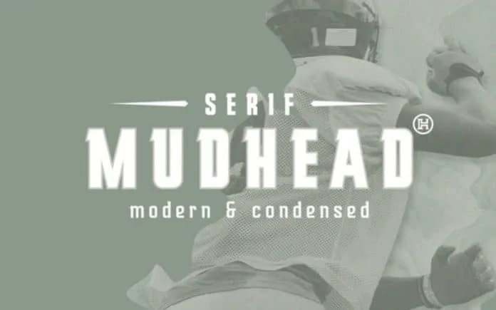 Mudhead Serif Typeface Font