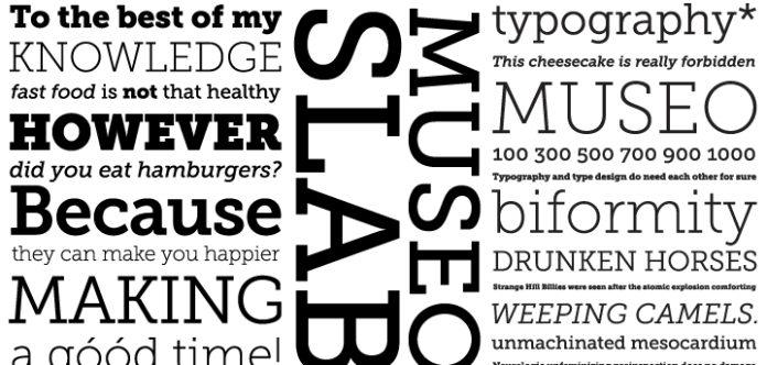 Museo Slab Complete Font