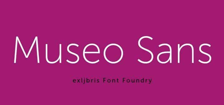 Museo Font Family