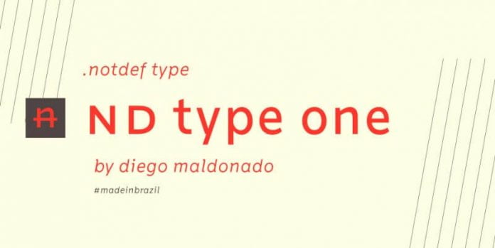 nd type one Font Family