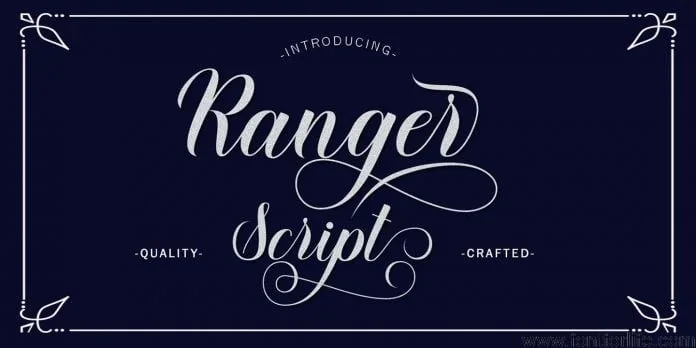 Ranger Script Font