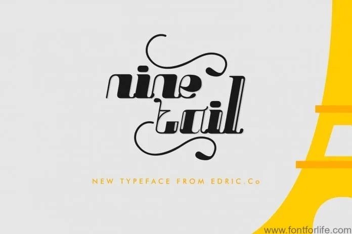 NineTails-Ancient-Hand-Lettering-Font